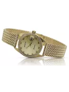 Gold men's watch Geneve ★ zlotychlopak.pl ★ Gold purity 585 333 Low Price!