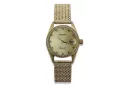 Gold men's watch Geneve ★ zlotychlopak.pl ★ Gold purity 585 333 Low Price!