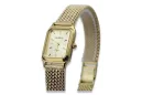 Gold men's watch Geneve ★ zlotychlopak.pl ★ Gold purity 585 333 Low Price!