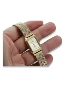 copie de Genève Montre pour femme en or 14 carats avec bracelet Lw023y & lbw004y