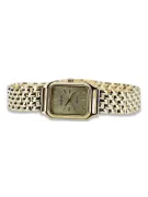 Копія Golden Women's Watch за допомогою браслета 14K Geneve LW023Y & LBW008Y