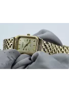 Gold men's watch Geneve ★ zlotychlopak.pl ★ Gold purity 585 333 Low Price!