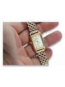 copie de Golden Women's Watch avec Bracelet 14K Geneve LW023Y & LBW008Y