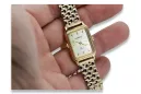 copie de Golden Women's Watch avec Bracelet 14K Geneve LW023Y & LBW008Y