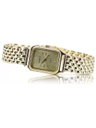 copie de Golden Women's Watch avec Bracelet 14K Geneve LW023Y & LBW008Y