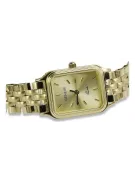 Goldene Herrenuhr Geneve ★ zlotychlopak.pl ★ Gold Reinheit 585 333 Niedriger Preis!