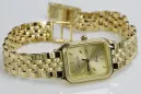 Gold men's watch Geneve ★ zlotychlopak.pl ★ Gold purity 585 333 Low Price!