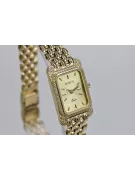 Goldene Herrenuhr Geneve ★ zlotychlopak.pl ★ Gold Reinheit 585 333 Niedriger Preis!