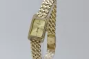 Gold men's watch Geneve ★ zlotychlopak.pl ★ Gold purity 585 333 Low Price!