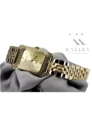 Goldene Herrenuhr Geneve ★ zlotychlopak.pl ★ Gold Reinheit 585 333 Niedriger Preis!