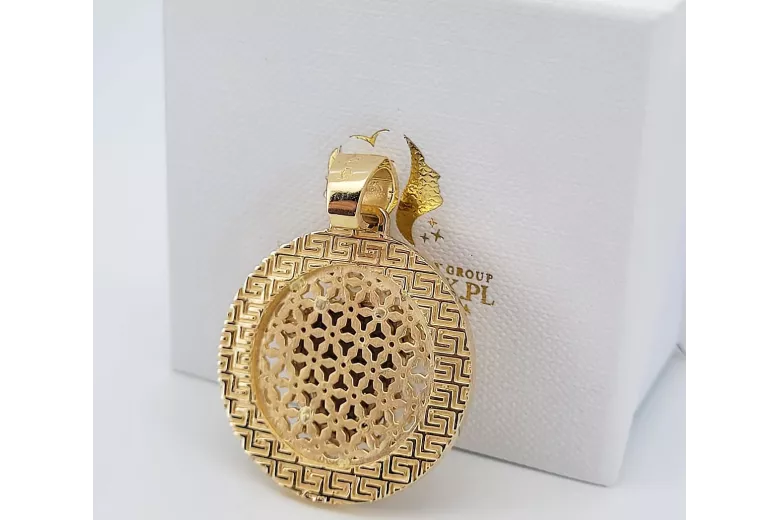 Pendentif ★ en or zlotychlopak.pl ★ Echantillon d’or 585 333 prix bas