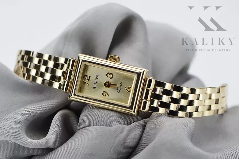 Montre femme en or ★ https://zlotychlopak.pl/fr/ ★ Pureté de l'or 585 333 Petit prix !