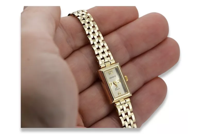 Reloj de oro para mujer ★ https://zlotychlopak.pl/es/ ★ Pureza del oro 585 333 ¡Precio bajo!