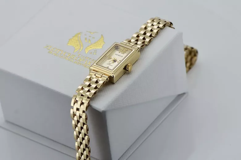 Montre femme en or ★ https://zlotychlopak.pl/fr/ ★ Pureté de l'or 585 333 Petit prix !