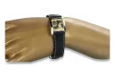 Gold men's watch Geneve ★ zlotychlopak.pl ★ Gold purity 585 333 Low Price!