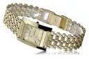 Gold men's watch Geneve ★ zlotychlopak.pl ★ Gold purity 585 333 Low Price!