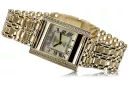 Gold men's watch Geneve ★ zlotychlopak.pl ★ Gold purity 585 333 Low Price!