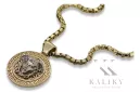 Gold pendant pendant ★ zlotychlopak.pl ★ Gold hallmark 585 333 low price