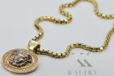 Gold pendant pendant ★ zlotychlopak.pl ★ Gold hallmark 585 333 low price