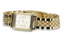 Gold men's watch Geneve ★ zlotychlopak.pl ★ Gold purity 585 333 Low Price!