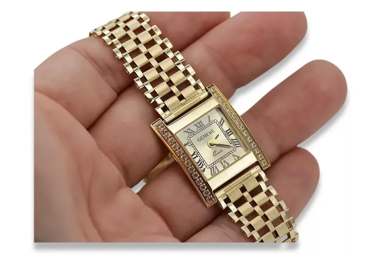 Gold men's watch Geneve ★ https://zlotychlopak.pl/ru/ ★ Золотая чистота 585 333 Низкая Цена!