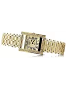 Gold men's watch Geneve ★ zlotychlopak.pl ★ Gold purity 585 333 Low Price!