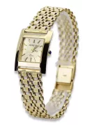 Gold men's watch Geneve ★ zlotychlopak.pl ★ Gold purity 585 333 Low Price!