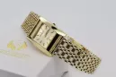 Gold men's watch Geneve ★ zlotychlopak.pl ★ Gold purity 585 333 Low Price!