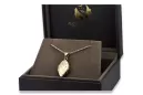 Gold pendant pendant ★ zlotychlopak.pl ★ Gold hallmark 585 333 low price