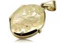 Colgante de oro ★ https://zlotychlopak.pl/es/ ★ Muestra de oro 585 333 bajo precio