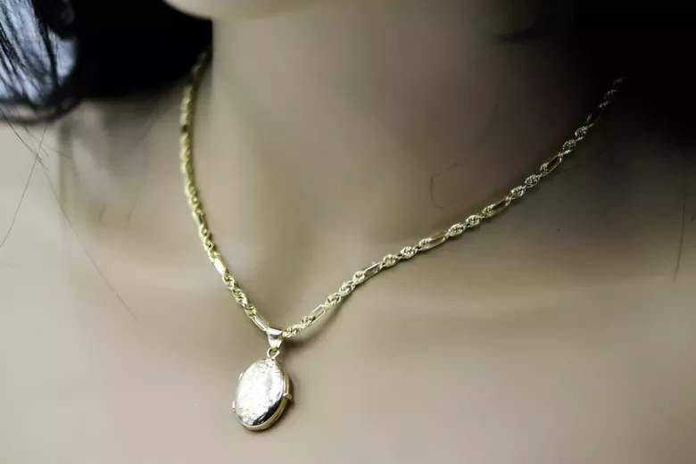 Pendentif d'or ★ https://zlotychlopak.pl/fr/ ★ échantillon d'or 585 333 bas prix