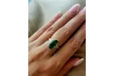 Russe rose soviétique 14k 585 or Alexandrite Ruby Emerald Sapphire Zircon ring vrc014