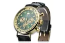 Reloj de hombre amarillo 14k 585 oro Geneve mw012y-gr