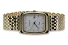 Reloj de hombre amarillo 14k 585 oro Geneve mw001ydw&mbw005y