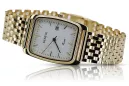 Reloj de oro para hombre Geneve ★ zlotychlopak.pl ★ Pureza de oro 585 333 Precio bajo!