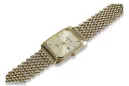 Gold men's watch Geneve ★ zlotychlopak.pl ★ Gold purity 585 333 Low Price!