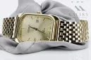 Gold men's watch Geneve ★ zlotychlopak.pl ★ Gold purity 585 333 Low Price!