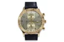 Gold men's watch Geneve ★ zlotychlopak.pl ★ Gold purity 585 333 Low Price!