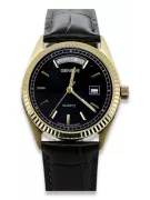 Reloj para hombres de oro Geneve ★ https://zlotychlopak.pl/es/ ★ Pureza de oro 585 333 Precio bajo!