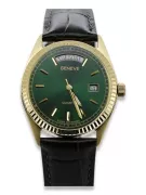 Reloj para hombres de oro Geneve ★ https://zlotychlopak.pl/es/ ★ Pureza de oro 585 333 Precio bajo!