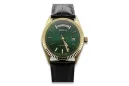 Gold men's watch Geneve ★ zlotychlopak.pl ★ Gold purity 585 333 Low Price!