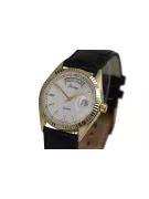 Reloj para hombres de oro Geneve ★ https://zlotychlopak.pl/es/ ★ Pureza de oro 585 333 Precio bajo!