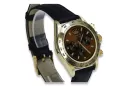 Gold men's watch Geneve ★ zlotychlopak.pl ★ Gold purity 585 333 Low Price!