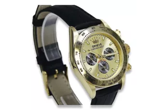 Montre hommes d'or Geneve ★ https://zlotychlopak.pl/fr/ ★ Pureté d'or 585 333 Low Price!