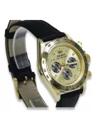 Gold men's watch Geneve ★ zlotychlopak.pl ★ Gold purity 585 333 Low Price!