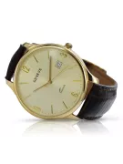 Reloj de oro para hombre Geneve ★ zlotychlopak.pl ★ Pureza de oro 585 333 Precio bajo!