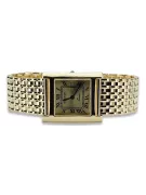 Gold men's watch Geneve ★ zlotychlopak.pl ★ Gold purity 585 333 Low Price!