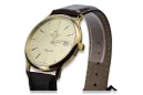 Atlantic Herren-Armbanduhr aus Gelbgold 14 Karat 585 mw003y