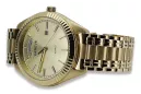 Reloj de oro para hombre Geneve ★ https://zlotychlopak.pl/es/ ★ Pureza del oro 585 333 ¡Precio bajo!