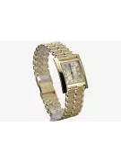 Gold men's watch Geneve ★ zlotychlopak.pl ★ Gold purity 585 333 Low Price!